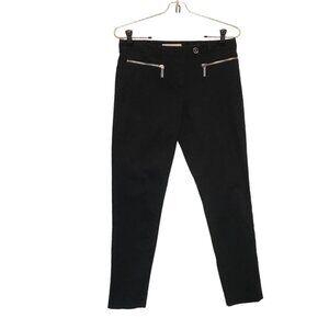 MICHAEL Michael Kors Women's Tapered Leg Pant in Black - Size 2